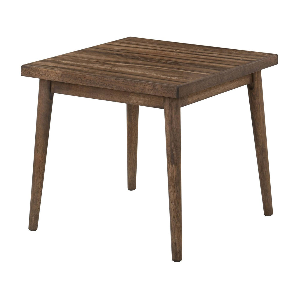 Solid Wood End Table Walnut A456