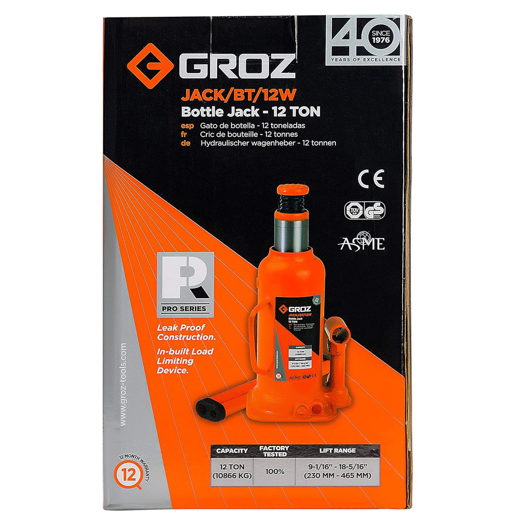 12Ton Welding Type Bottle Jack Pack of 2 R635