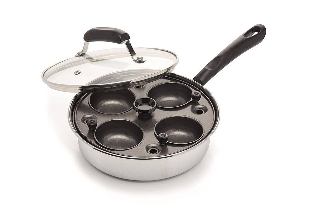 4 Egg Poacher Pan, Carbon Steel, 21 cm N656141