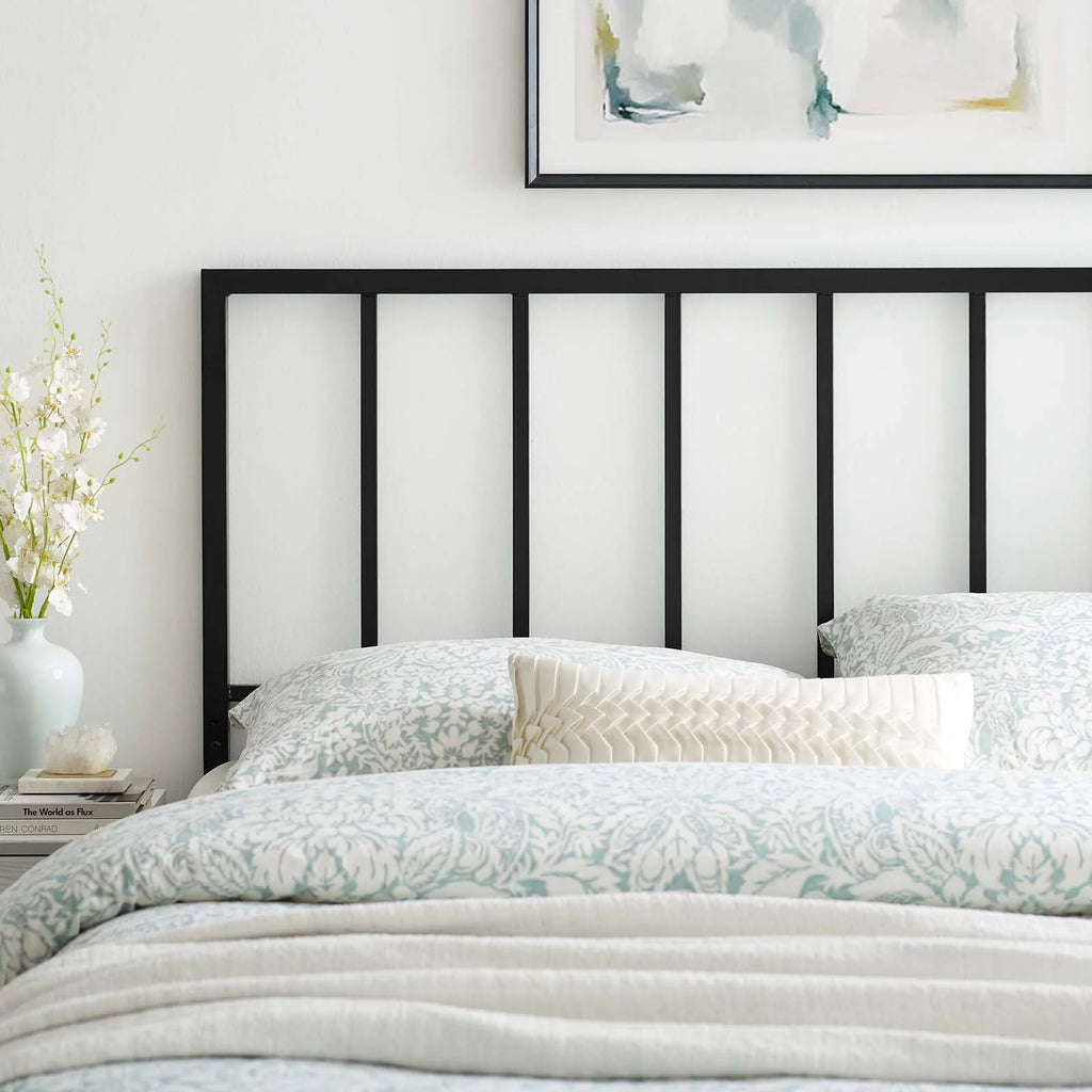 Black Full Metal Headboard I77719