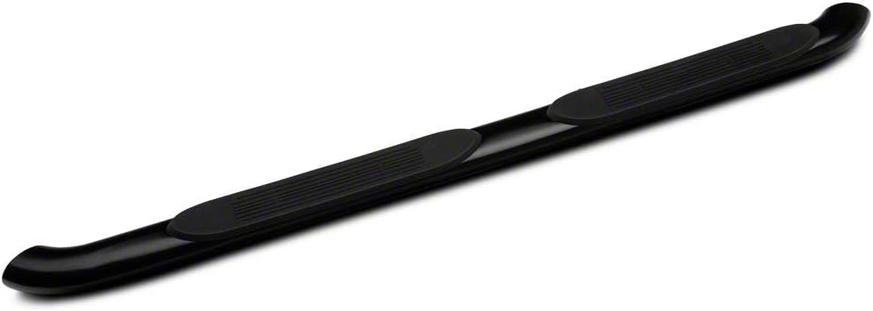 Black Oval Bent End Side Step Bars A23674