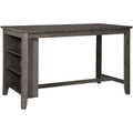 Gray Dining Counter Table Q647295