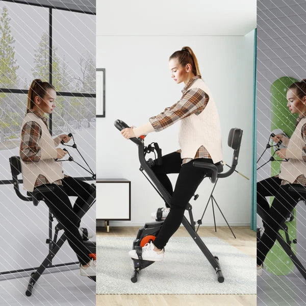 Folding 3-in-1 Recumbent Exercise Bike I590