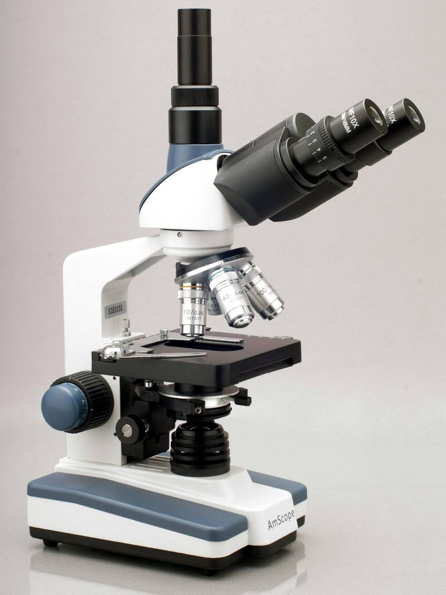 2000X LED Trinocular Compound Microscope with 3D Mechanical Stage and 9MP Camera U9879