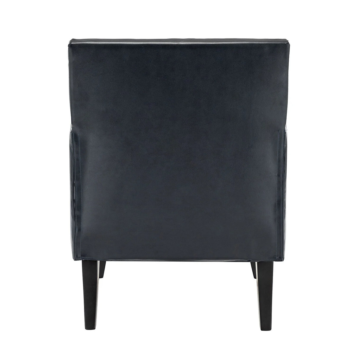Polyester Accent Chair with Solid Wooden Legs Set of 2 P529