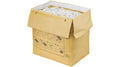 30 Gallon Recyclable Paper Shredder Bags, Brown, 50/Case X672757