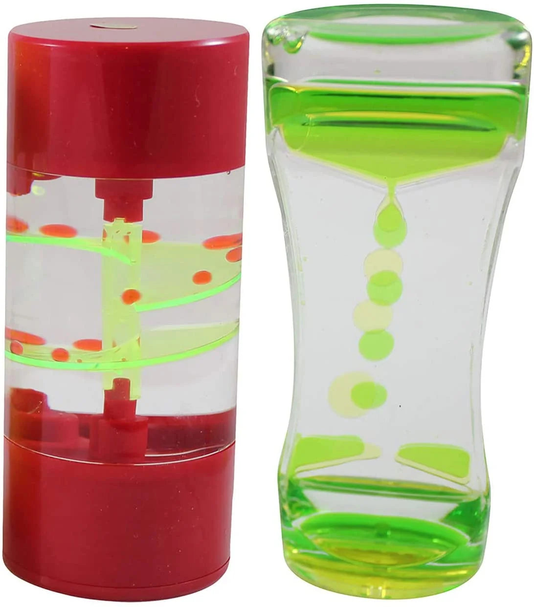 Bubble Spiral Liquid Dripping Timer Sensory Desk Toy O615