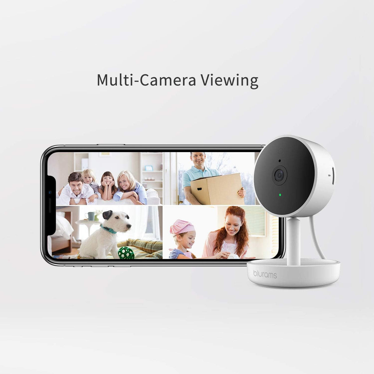 4pc Security Camera 1080p FHD with Night Vision E601