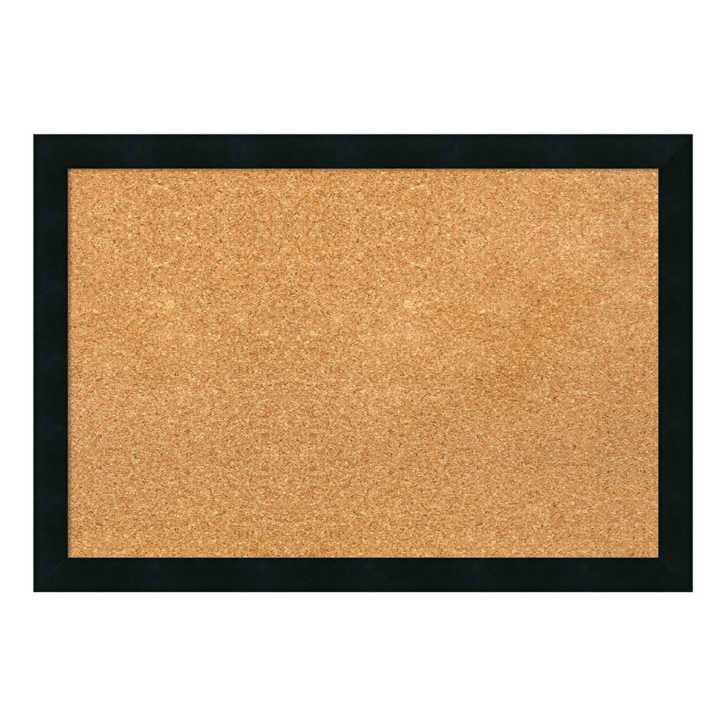 Black Framed Cork Board B20001