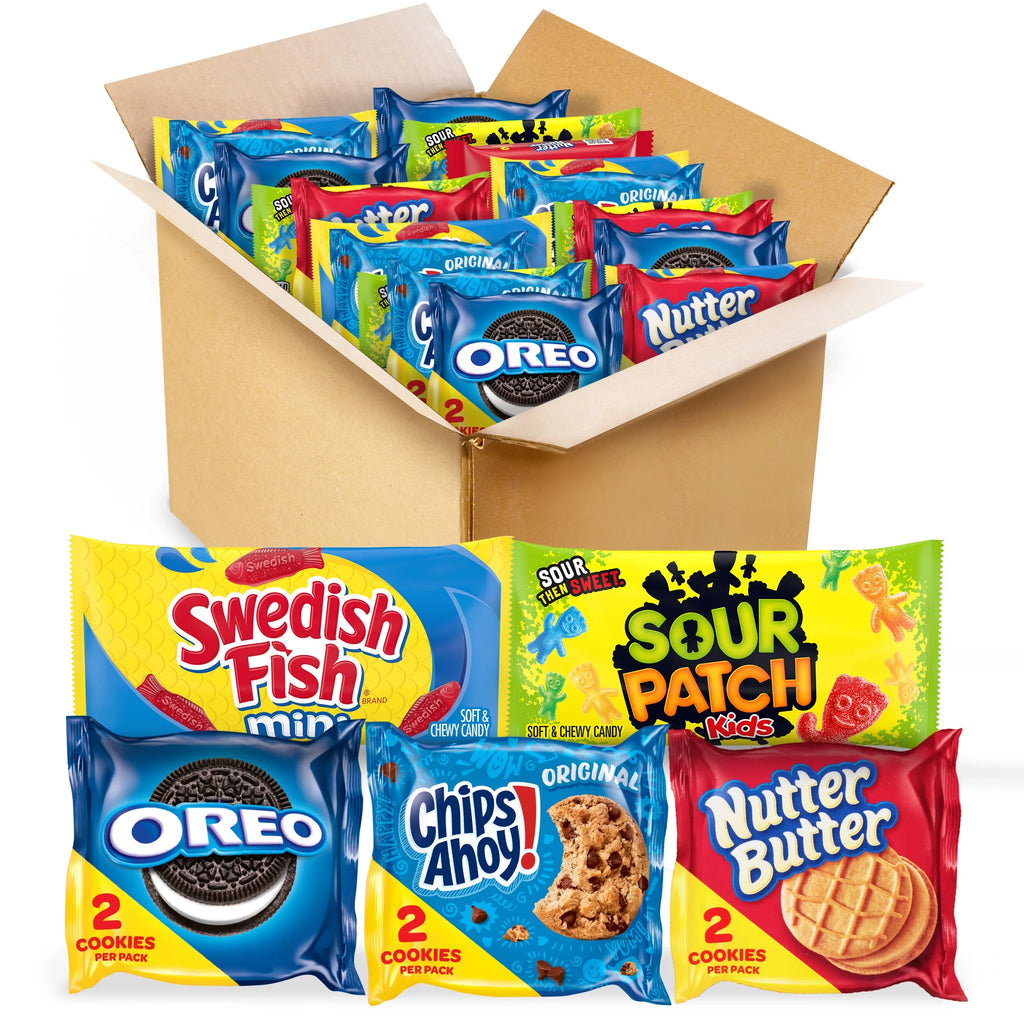 Cookies and Candy Variety Pack, 40 Snack Packs U987