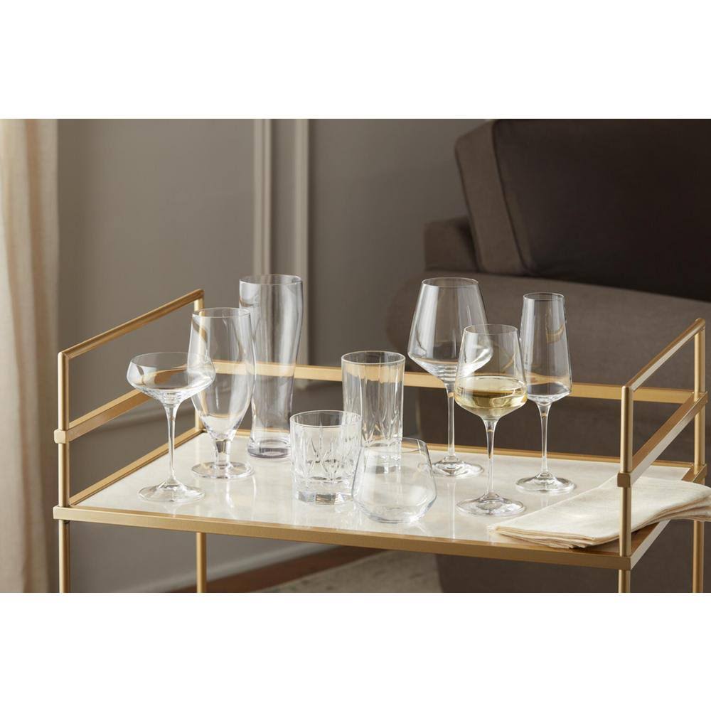 15.5 fl. oz. Lead-Free Crystal White Wine Glasses Set of 8 Y33634