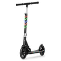 Black 2-Wheel Kick Scooter J4636