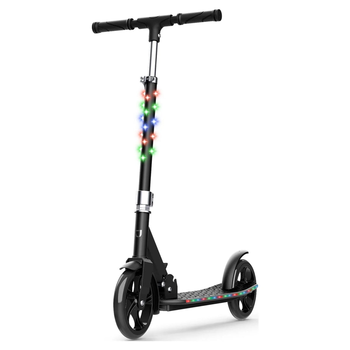 Black 2-Wheel Kick Scooter J4636