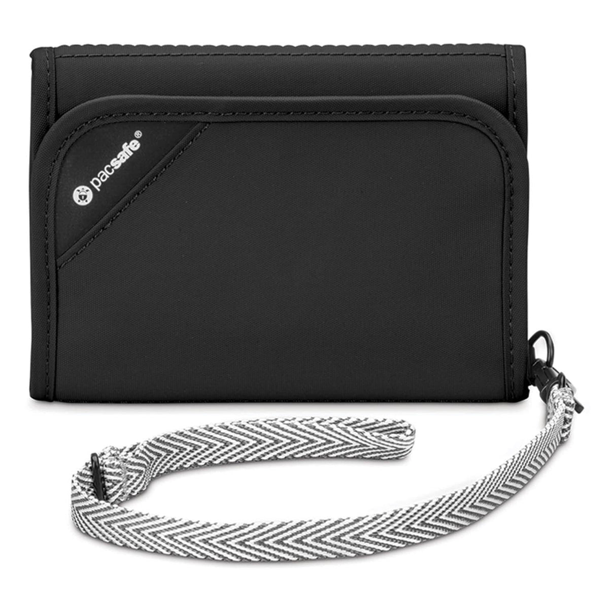Black Tri Fold Wallet H268