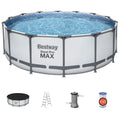 14' x 48" Round Above Ground Swimming Pool Set A735