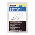 3/16 in. Aluminum Blind Rivet Set, 100 Piece X346