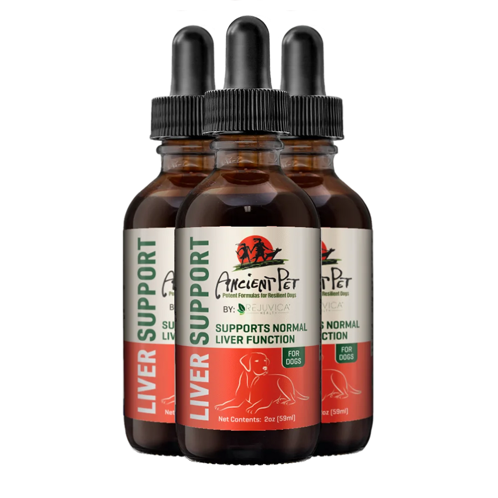 Liquid Liver Support Supplement for Dogs 3 Pack Y455
