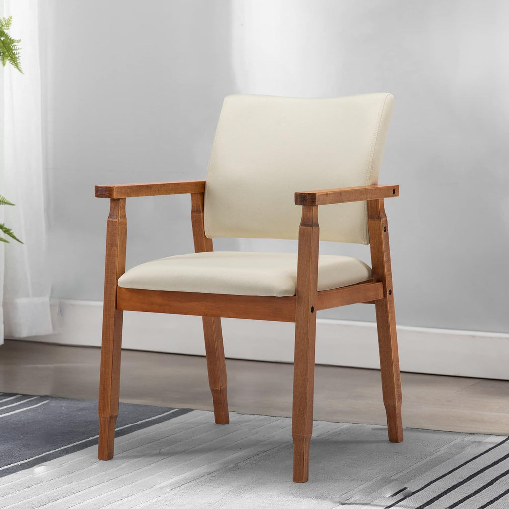 Grey Fabric Wood Dining Chairs S4050