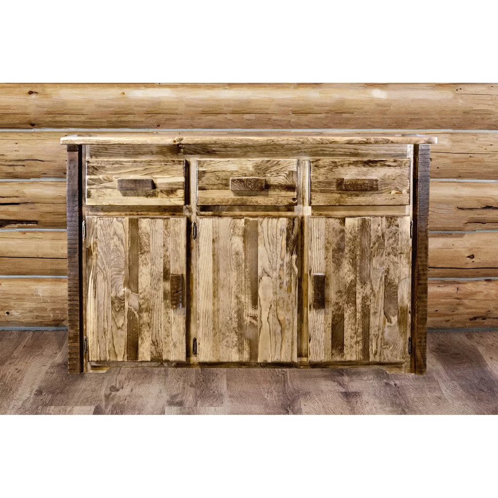 Natural Wood Sideboard Y528979