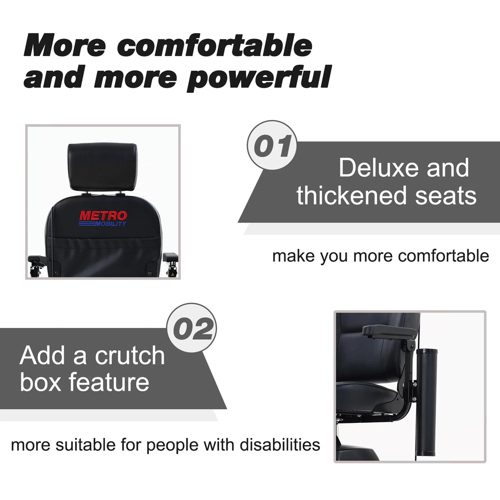 4 Wheels Compact Electric Mobility Scooter Q176