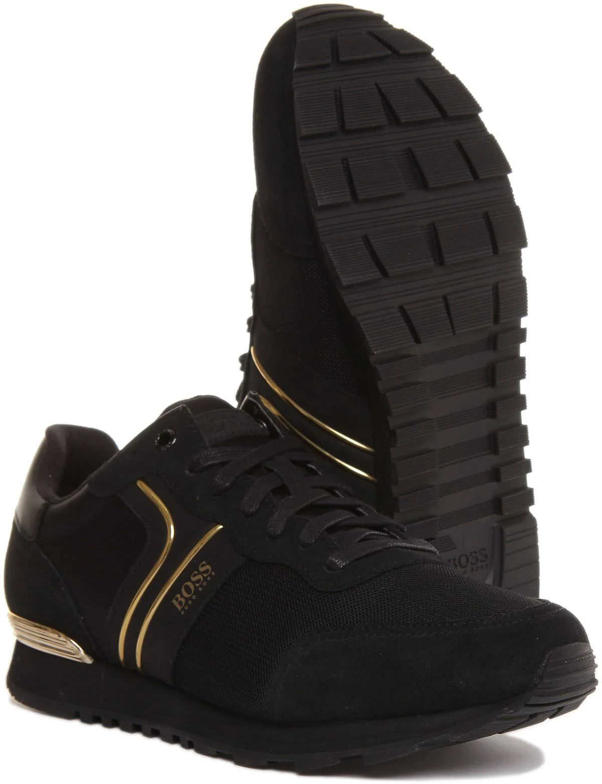 Black Parkour Runn Trainers X638941