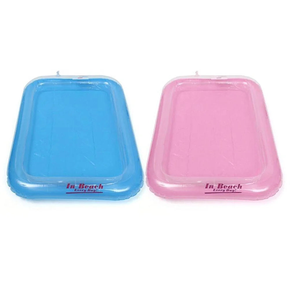 Pink Inflatable Sand Toy Tray L46915