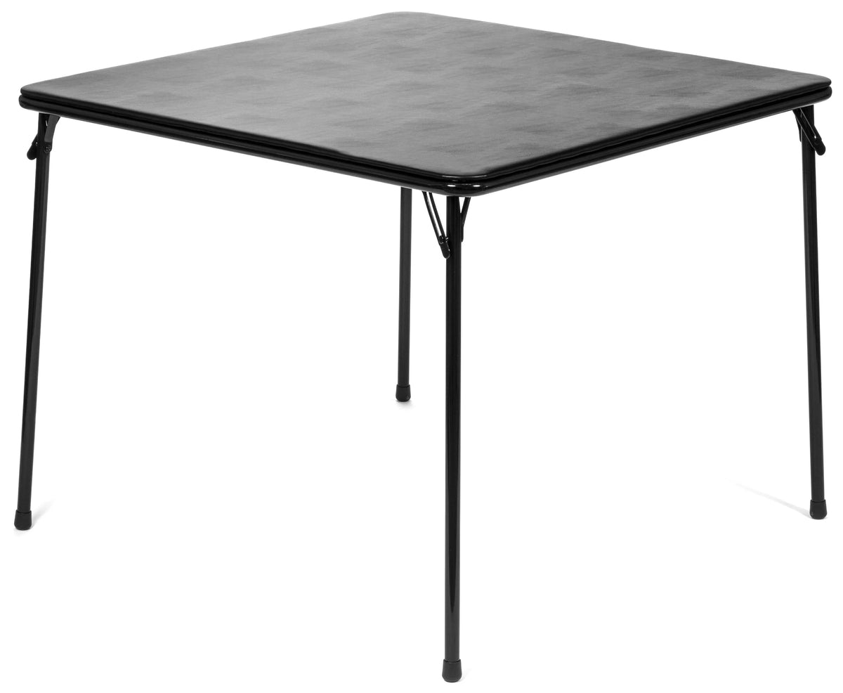 Black Wheelchair Accessible Folding Card and Game Table E163