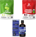 3.5oz Kiwi 5oz Organic Raspberry Powders 3.4oz Bilberry Liquid V4060