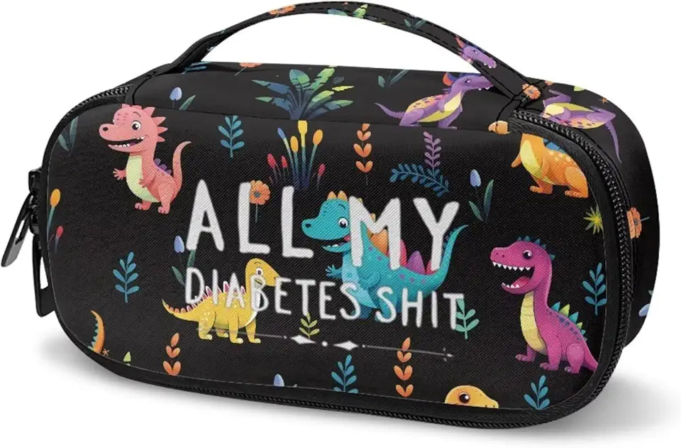 Black Insulin Cooler Travel Case I796969
