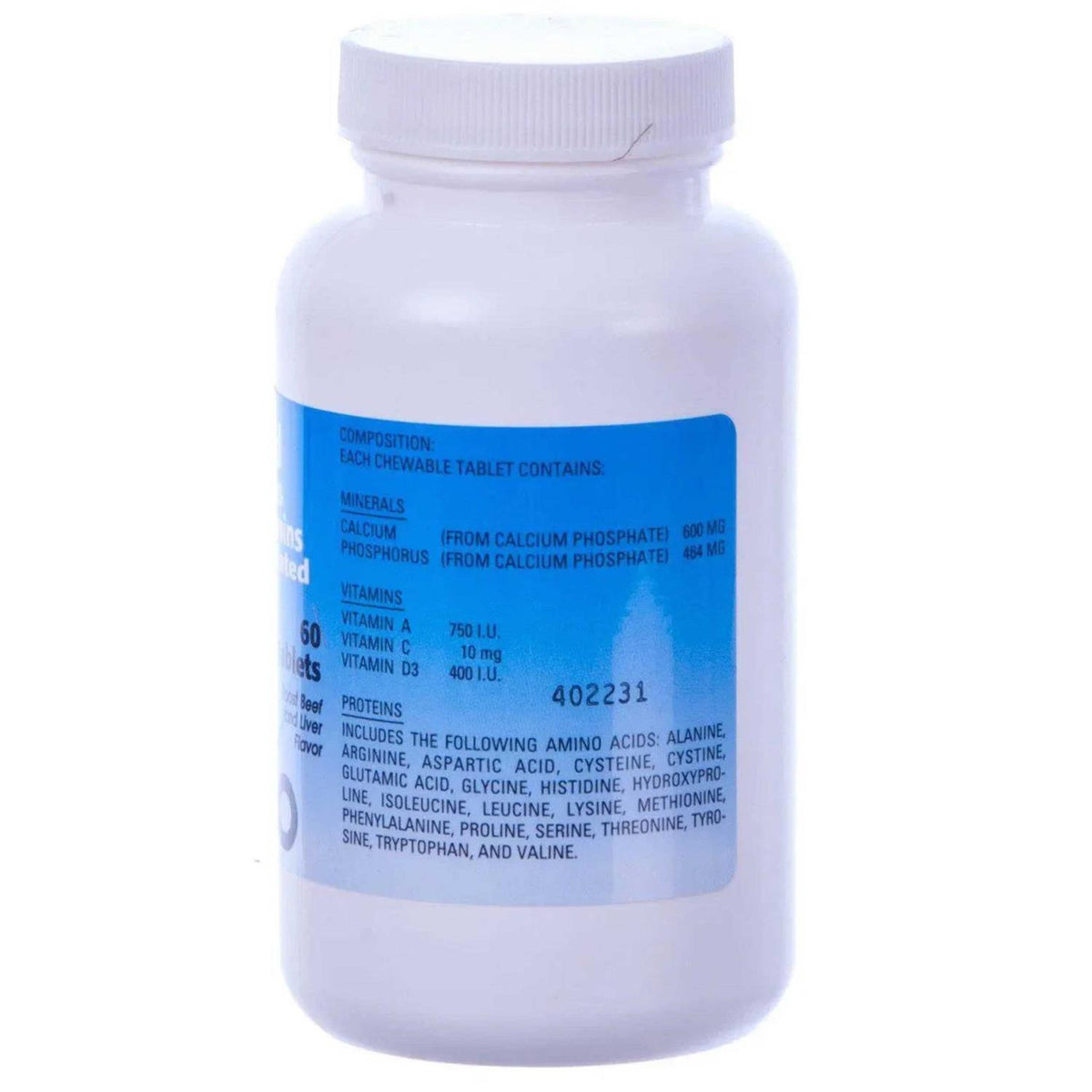 Chewable Vitamins for Dogs 180 Tablets Y323539