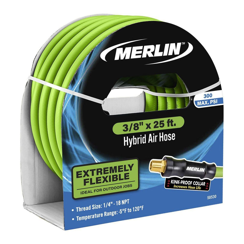 3/8 in. x 25 ft. PVC/Rubber Hybrid Air Hose F1712