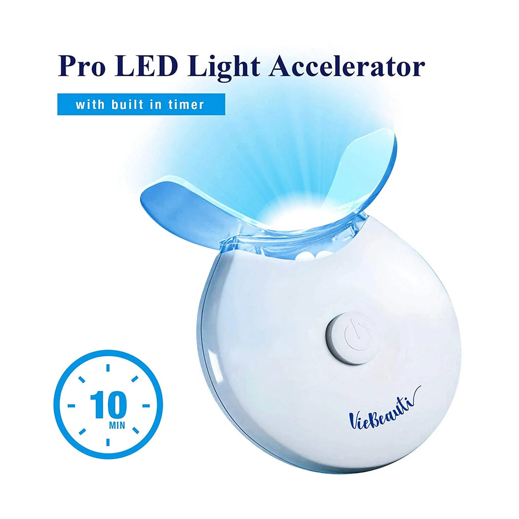 Teeth Whitening Kit with LED Light and Mouth Trays Q262