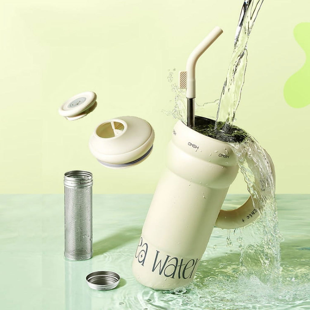 40 oz Stainless Steel Tumbler with Handle V742