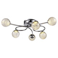 Polished Chrome LED Flush Mount S437