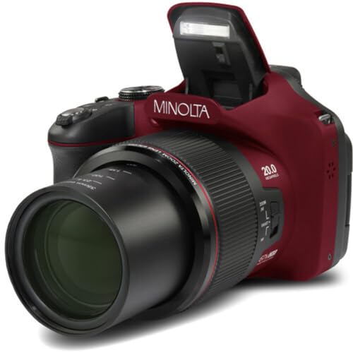 20MP Digital Camera with 67x Optical Zoom and 16GB SD Card W6496