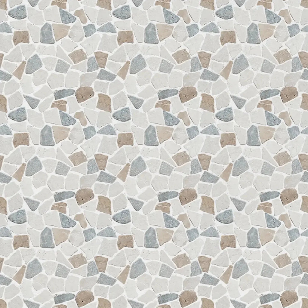 Sea Sand Mosaic Wall & Floor Tile 11.4" X 11.4" 5 tiles per case A866