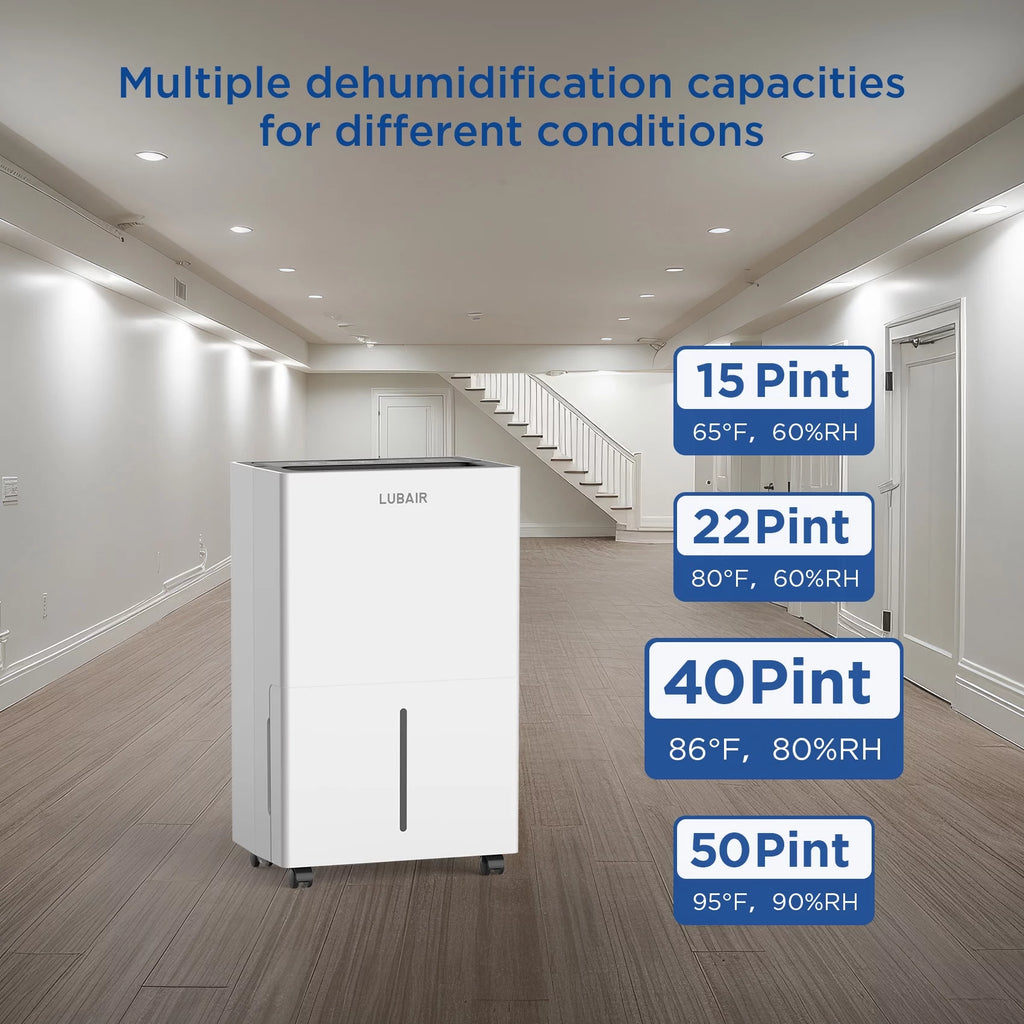 50 Pints Dehumidifier with Auto Defrost and 24H Timer V895
