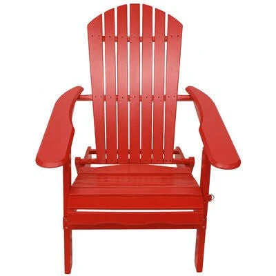 Solid Wood Folding Adirondack Chair N260