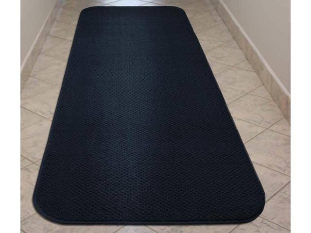 Navy Blue Skid-Resistant Carpet Runner R852446