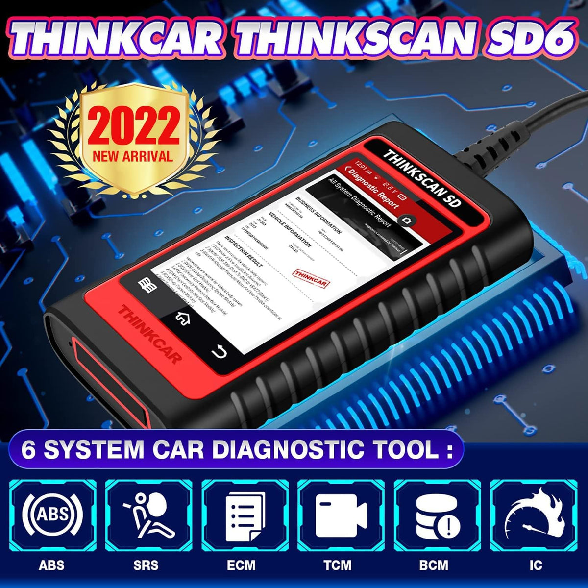 OBD2 Scanner with 28 Reset Car Diagnostic Tool L796
