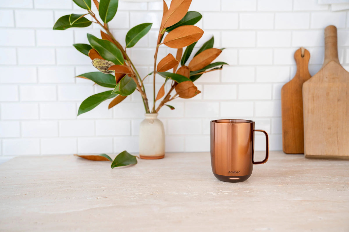 14 oz Black Smart Mug D315