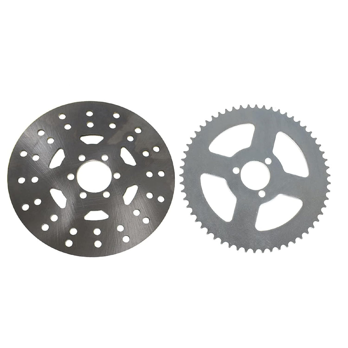 Go Kart Rear Axle Shaft Assembly Kit with Sprocket Hub Brake Chain K9180