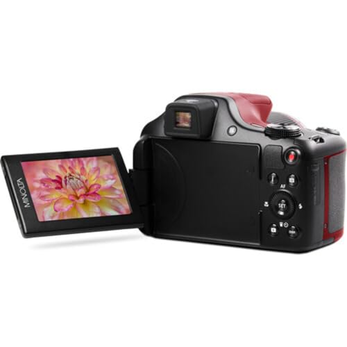 20MP Digital Camera with 67x Optical Zoom and 16GB SD Card W6496