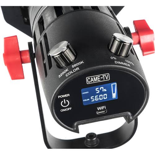 30W Fresnel Fanless Focusable LED Bi-Color 3-Light Kit N487