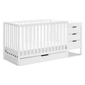 4-in-1 Convertible Crib & Changer Combo in White H901651