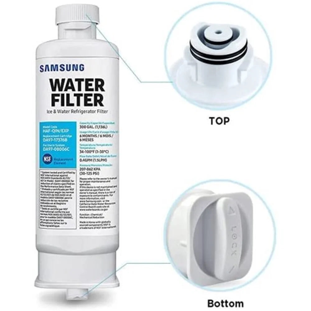 4-Pack Refrigerator Water Filter W334