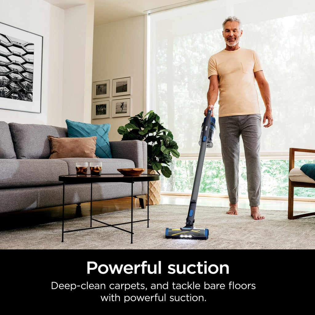 Cordless Stick Vacuum with Powerfins Brushroll M42108