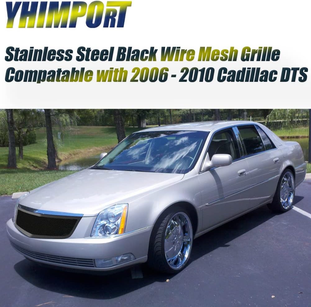 Stainless Steel Black Mesh Grille Insert V683