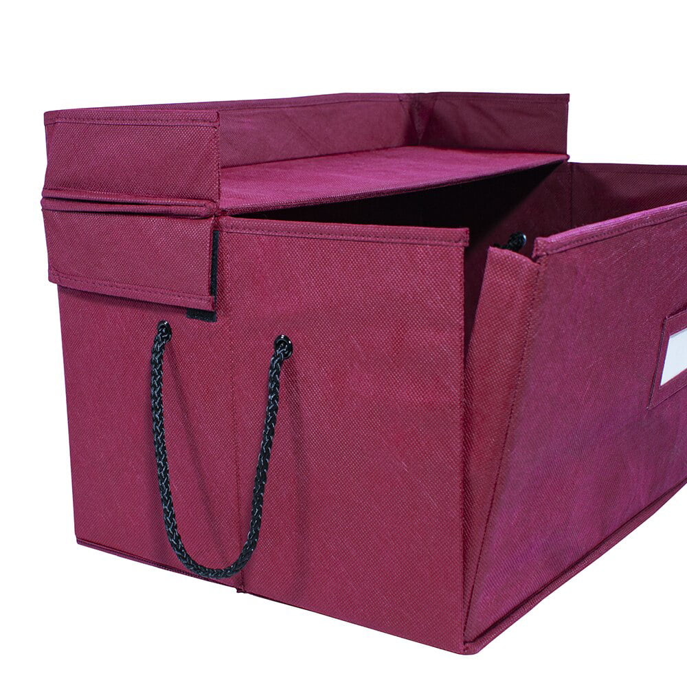 Christmas Ornament Storage Box with Pull-Out Drawers G84789