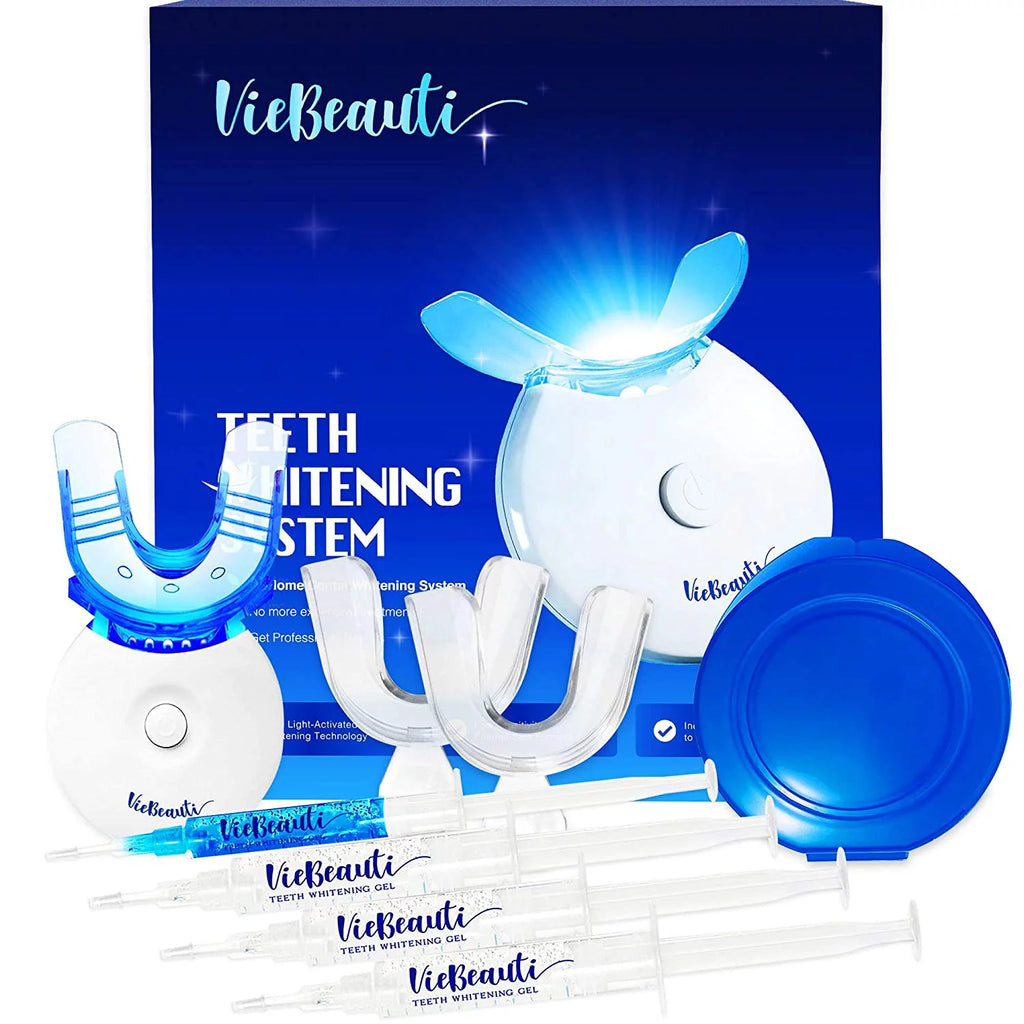 Teeth Whitening Kit with LED Light and Mouth Trays Q262